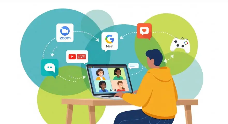 Virtual class and social learing
